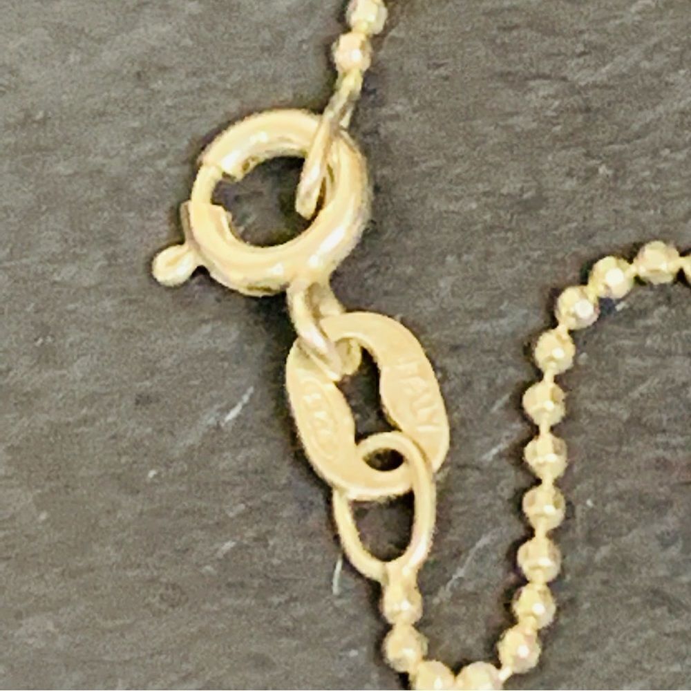 SEJ Initial Necklaces Set of 2 - Picture 3 of 3